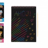 Notițe răzuibile colorate 10 foi