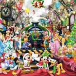 RAVENSBURGER Puzzle Disney Crăciun: Toți la bord 1000 piese