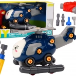 DIY elicopter desen animat Twister Albastru
