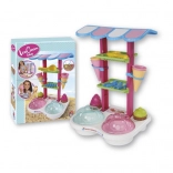 Stand de înghețată cu accesorii Androni