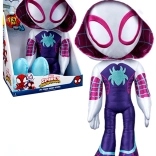 Jucărie de pluș interactivă MARVEL Ghost-Spider Spidey și prietenii lui uimitori 40 cm