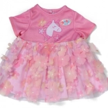 Rochiță cu floricele pentru păpușile BABY born 43 cm