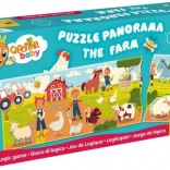 Carotina Baby Puzzle Panorama Ferma