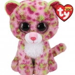 Mascotă TY Beanie Boos leopard roz 15 cm