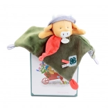 Doudou Set Cadou Jucărie de Pluș Văcuța Aneth 27 cm