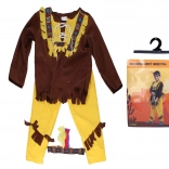 Costum de carnaval indian M 110–120 cm