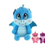 Dragon pluș pentru bebeluși 12×19 cm, mai multe culori