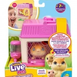 Figurină Little Live Pets - Mama Surpriză Mini hămster