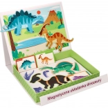 Puzzle magnetic – dinozauri