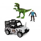 Auto Dino Park cu dinozaur cu sunet și lumină