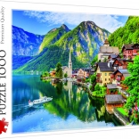 Puzzle 1000 de piese – Hallstatt, Austria (TREFL)