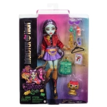 Păpușa Monster High Jinafire Long cu animal de companie