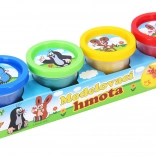 Plastilină Doh Krtek 4x50 g