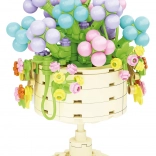 Set de construcție flori 283 piese