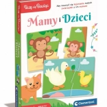 Puzzle mamă și copil