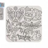 Set creativ cu imagini animale sclipitoare din folie