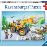 RAVENSBURGER Puzzle Tehnică grea în acțiune 2x24 piese
