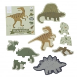 A Little Lovely Company - puzzle cu motiv de dinozauri
