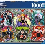 Puzzle Ravensburger Disney: Femeile rele 1000 piese