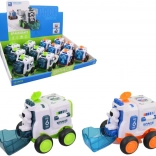 Mașină spațială cu uși care se deschid pe mecanism cu inerție