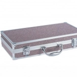 geantă mare de machiaj din cupru cu oglindă