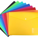 Mapă cu capse din plastic moale