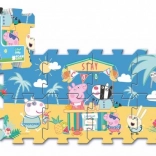 Puzzle din spumă PEPPA PIG – vacanța de vară