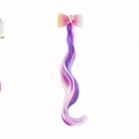 Clește de păr cu accesoriu curcubeu cu unicorn