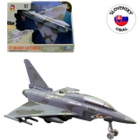 Avion de vânătoare cu mecanism inerțial cu lumină și sunet