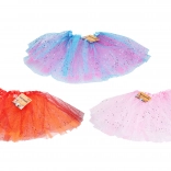 Fustă de carnaval cu două straturi, mix de culori