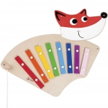 panou muzical de perete vulpe classic world