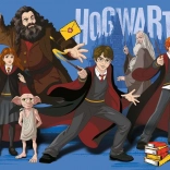 Puzzle Harry Potter și vrăjitorii 300 de piese
