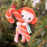 Spiriduș de Crăciun cu baston de zahăr Lilliputiens