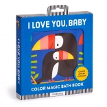 mudpuppy carte de baie magică i love you