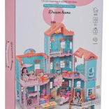 Vilă interactivă cu funcție de lumină și abur + accesorii