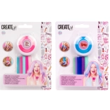 Set de culori pentru păr cu elastice CREATE IT!