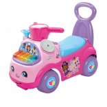 Trotinetă fără pedale Fisher-Price Paradă Muzicală roz