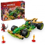Lego NINJAGO Mașina de curse a lui Lloyd cu mecanism pull-back