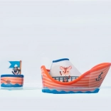 Lilliputiens barca de pirați a leului Jack pentru baie, din neopren