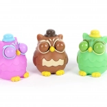 Bufniță antistres de strâns 7 cm