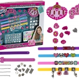 Set creativ DIY pentru brățări cu pandantive și litere