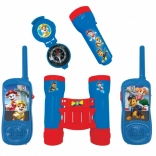 Set de aventură Paw Patrol cu stații de emisie-recepție, binoclu și busolă