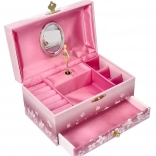 cutie muzicală pentru bijuterii goki vis plăcut cu balerină – melodia Lacul lebedelor