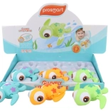 Broască țestoasă cu mecanism de întoarcere pentru apă, jucărie din plastic pentru copii 2+