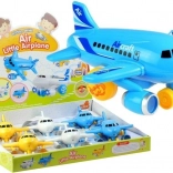 jucărie avion cu propulsie, efecte luminoase și sonore