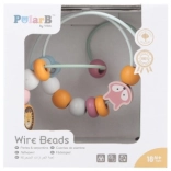Viga PolarB Labirint de Mărgele din Lemn Montessori