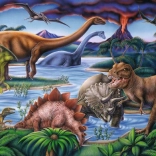 Puzzle dinozauri de la Ravensburger - 35 piese