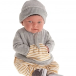 Păpușă realistă bebe Pipo 40 cm