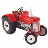 Tractor metalic Zetor 50 Super cu cheiță 1:25, roșu