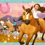 Puzzle Ravensburger Spirit: Libertate în vânt XXL 150 de piese